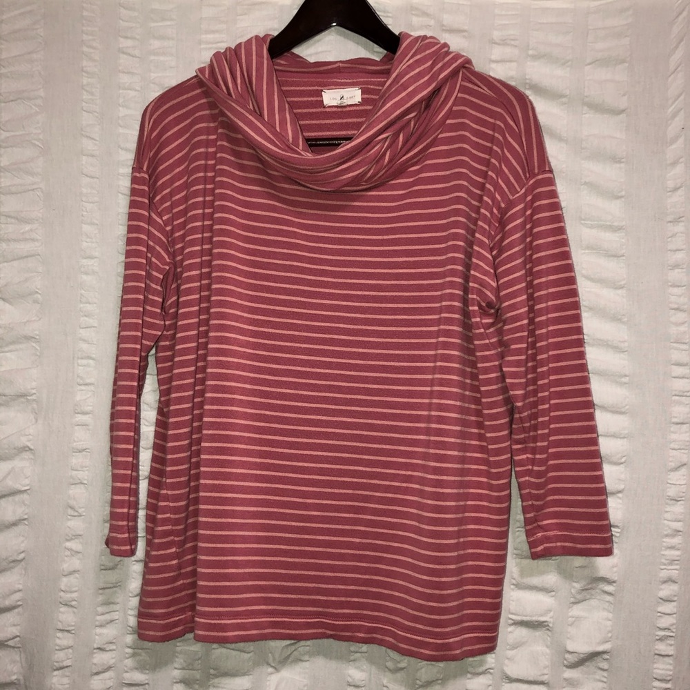 Lou & Grey Cowl Neck Top